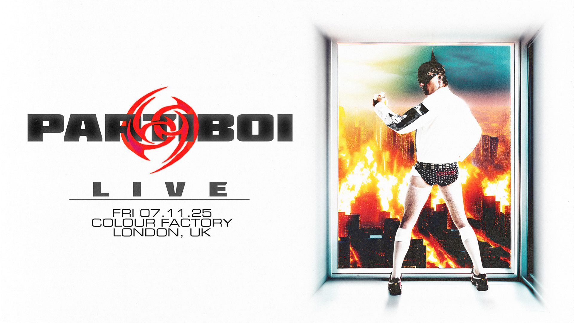 Partiboi69 Live London Debut - Colour Factory  - 07 Nov 2025