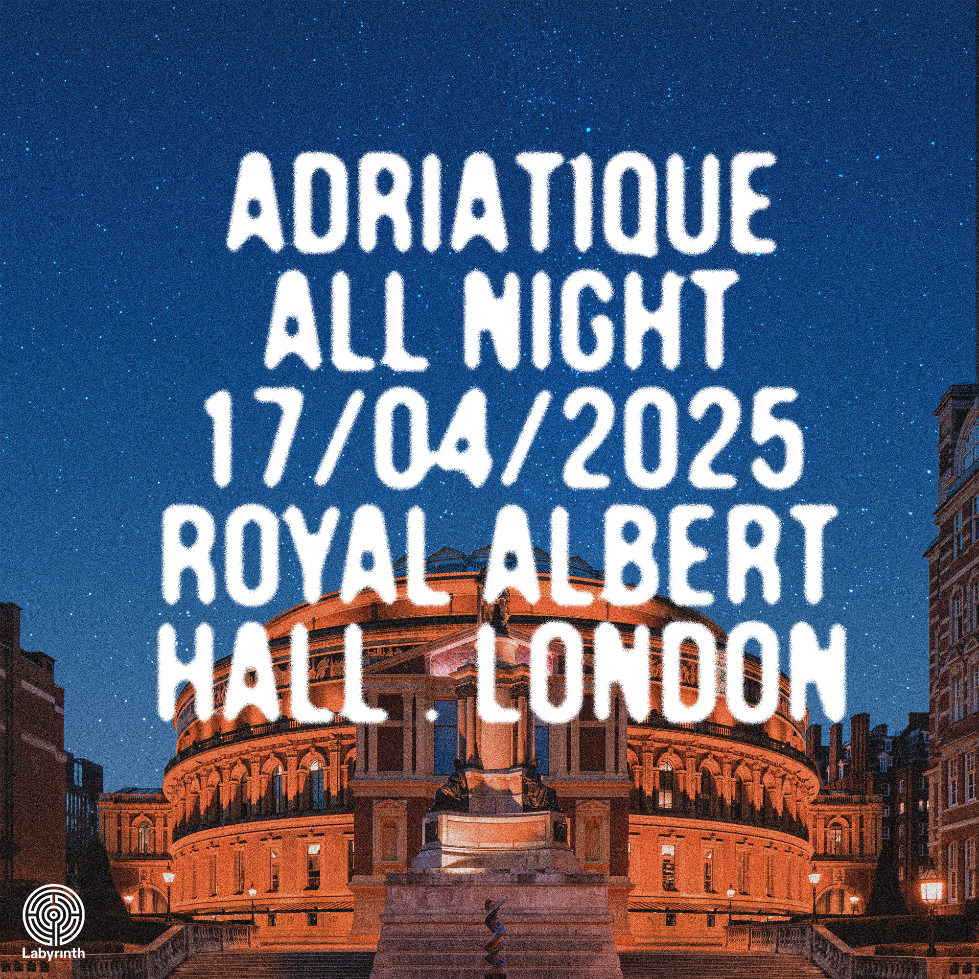 17.04 Adriatique at Royal Albert Hall TICKETS