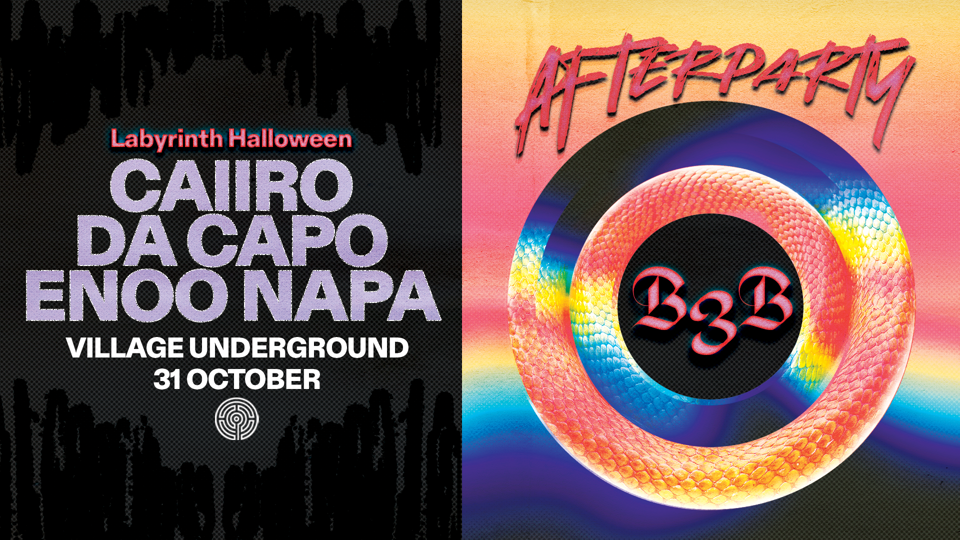 Caiiro x Da Capo x Enoo Napa Afterparty Village Underground - Village Underground - 31 Oct 2026