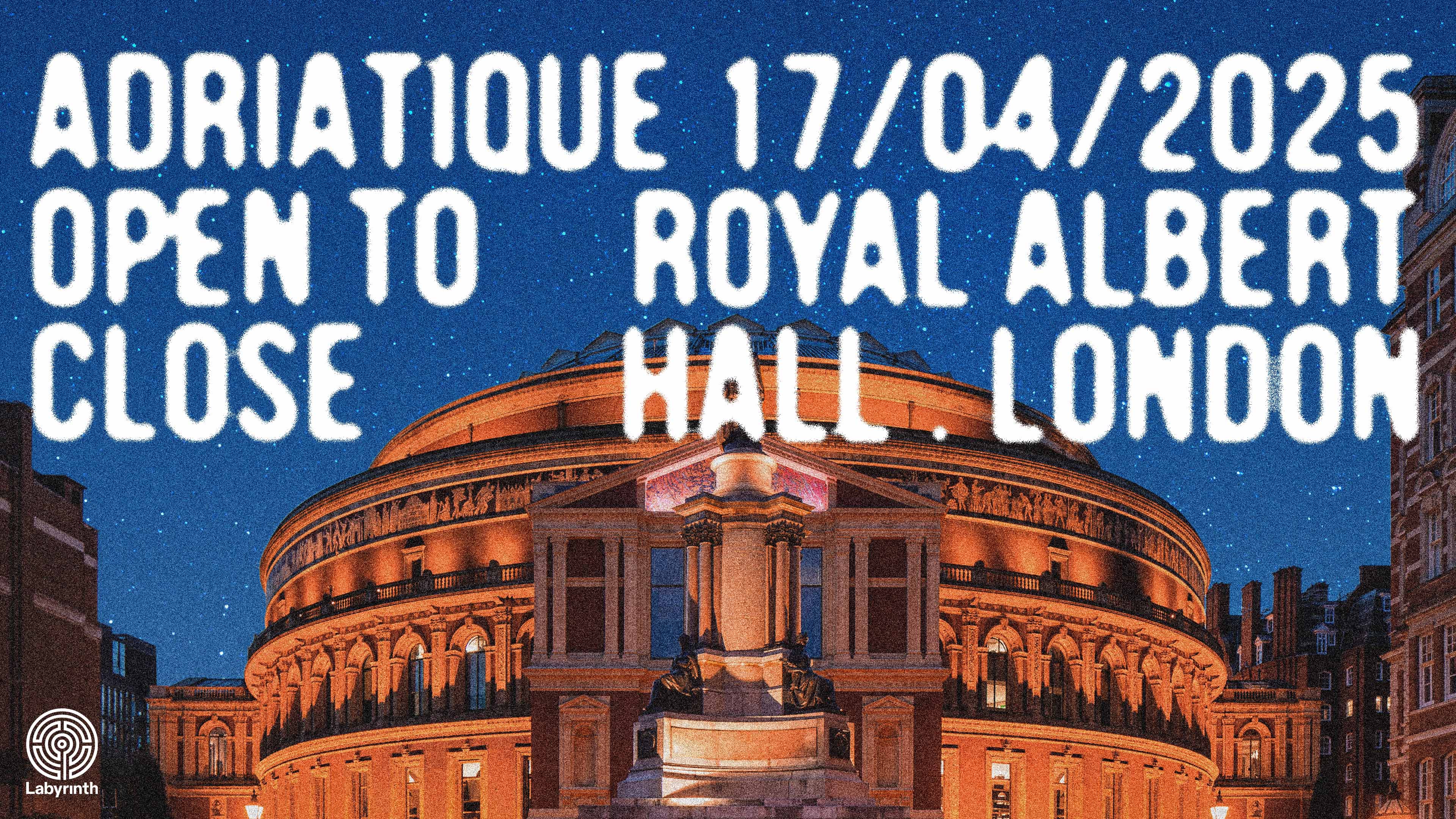 Adriatique at The Royal Albert Hall - Royal Albert Hall - 17 Apr 2025