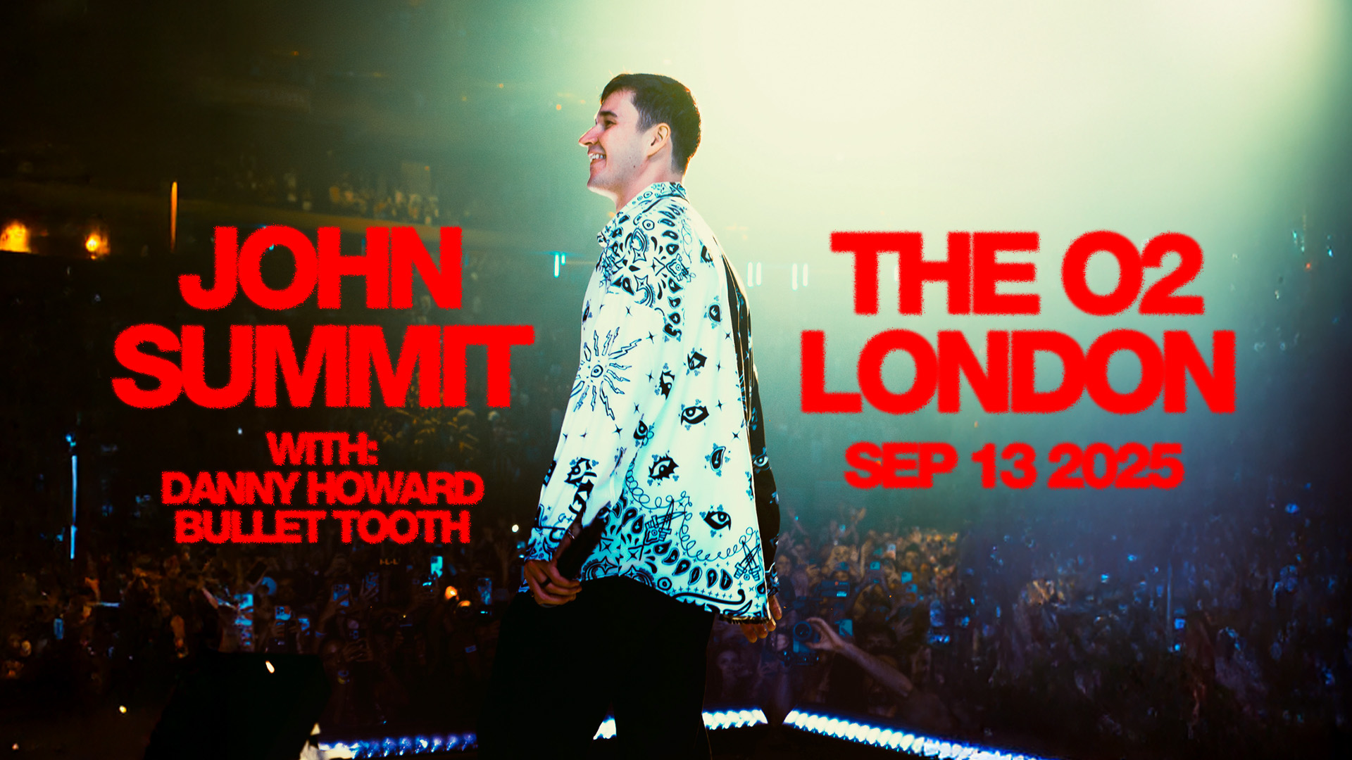 John Summit at The O2, London - The O2, London - 13 Sep 2025