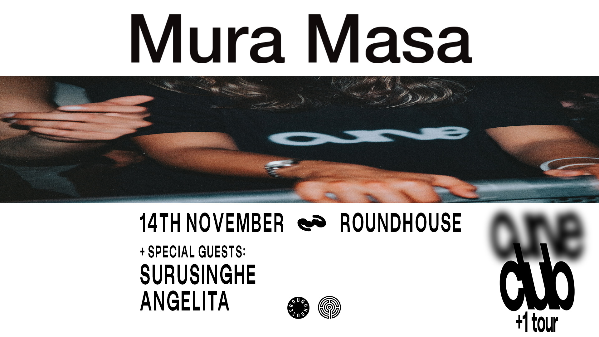 Mura Masa Curve Club +1 Tour - Roundhouse - 14 Nov 2025