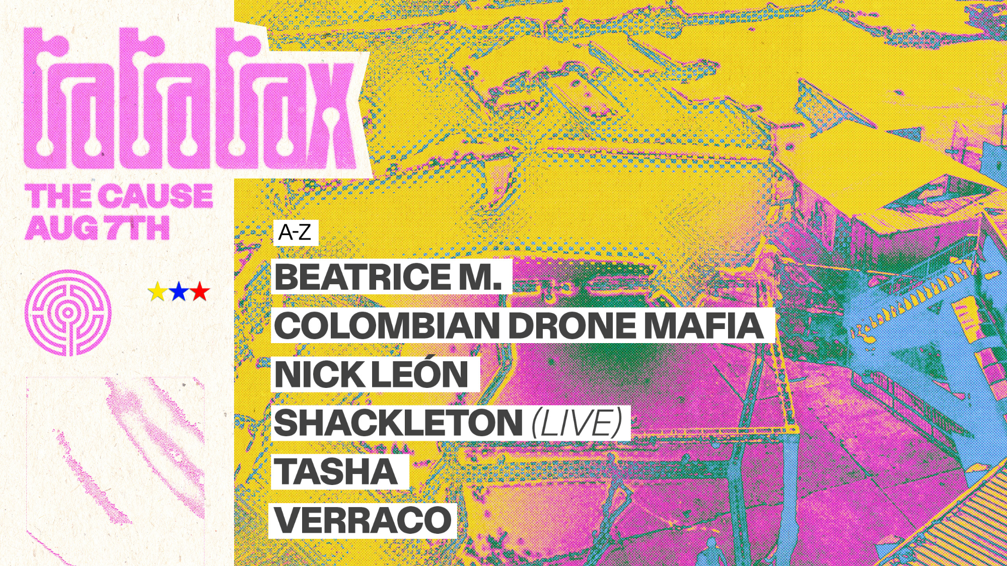 TraTraTrax: Verraco, Nick León, Tasha, Beatrice M., Colombian Drone Mafia & Shackleton Live