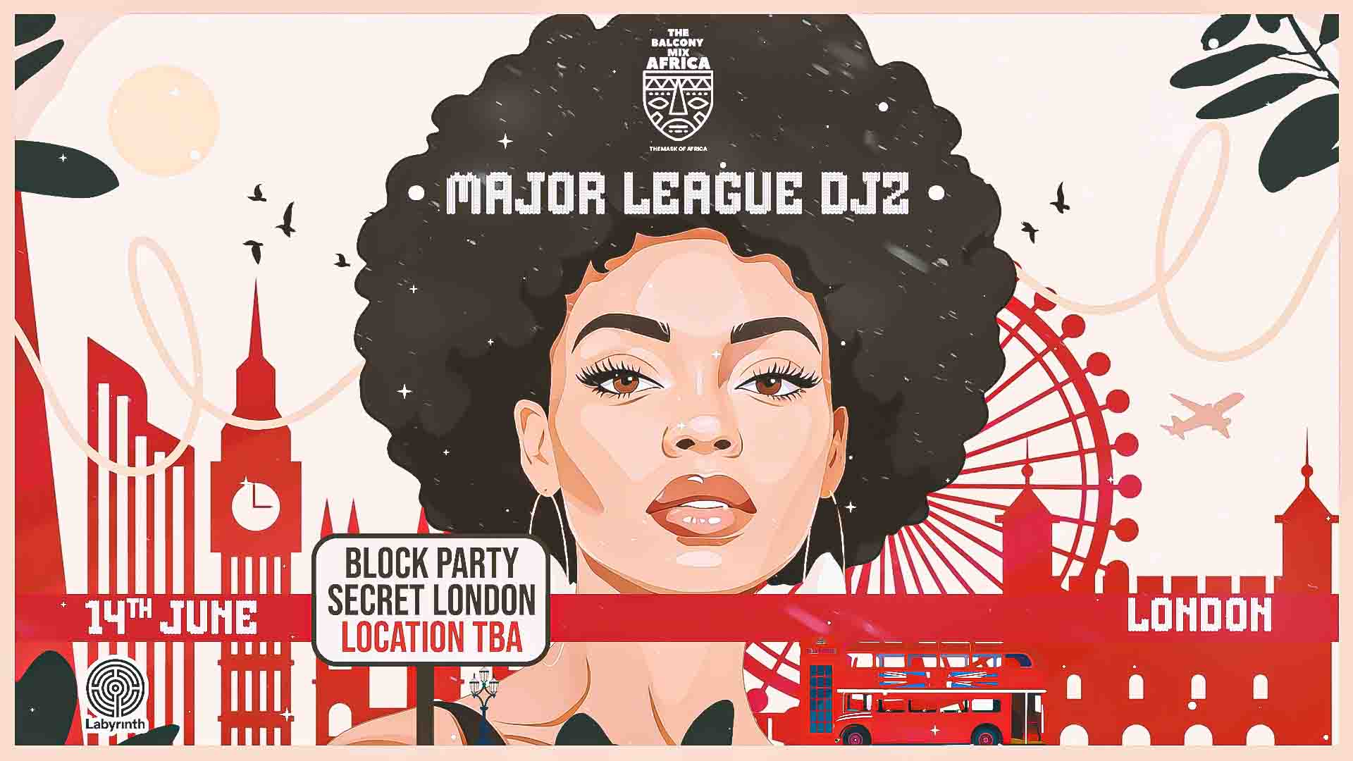 Major League DJz Balcony Mix Block Party - 14 Jun 2026