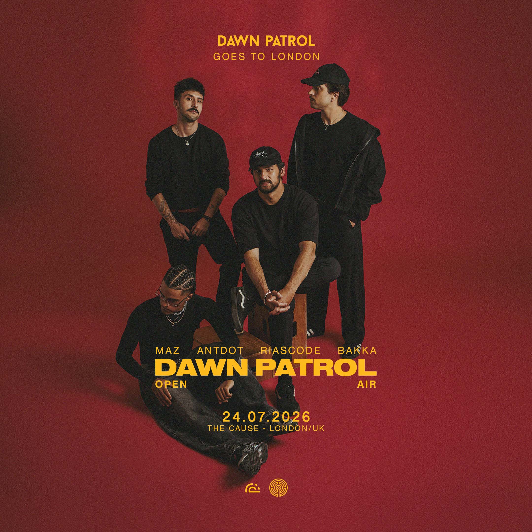 Dawn Patrol Open Air: Maz & Antdot extended set - The Cause - dock road - 24 Jul 2026