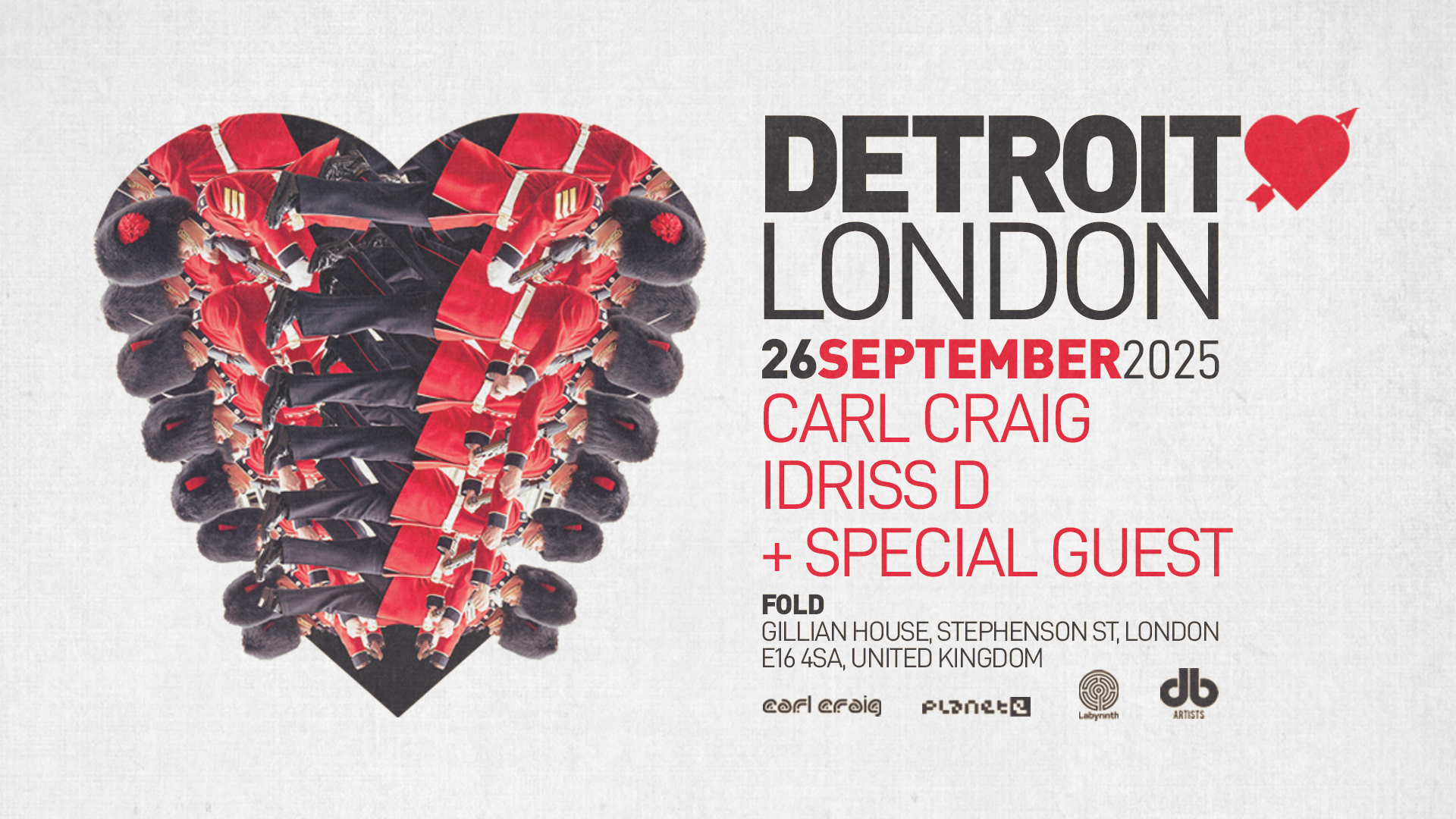 Detroit Love London - Fold - 26 Sep 2025