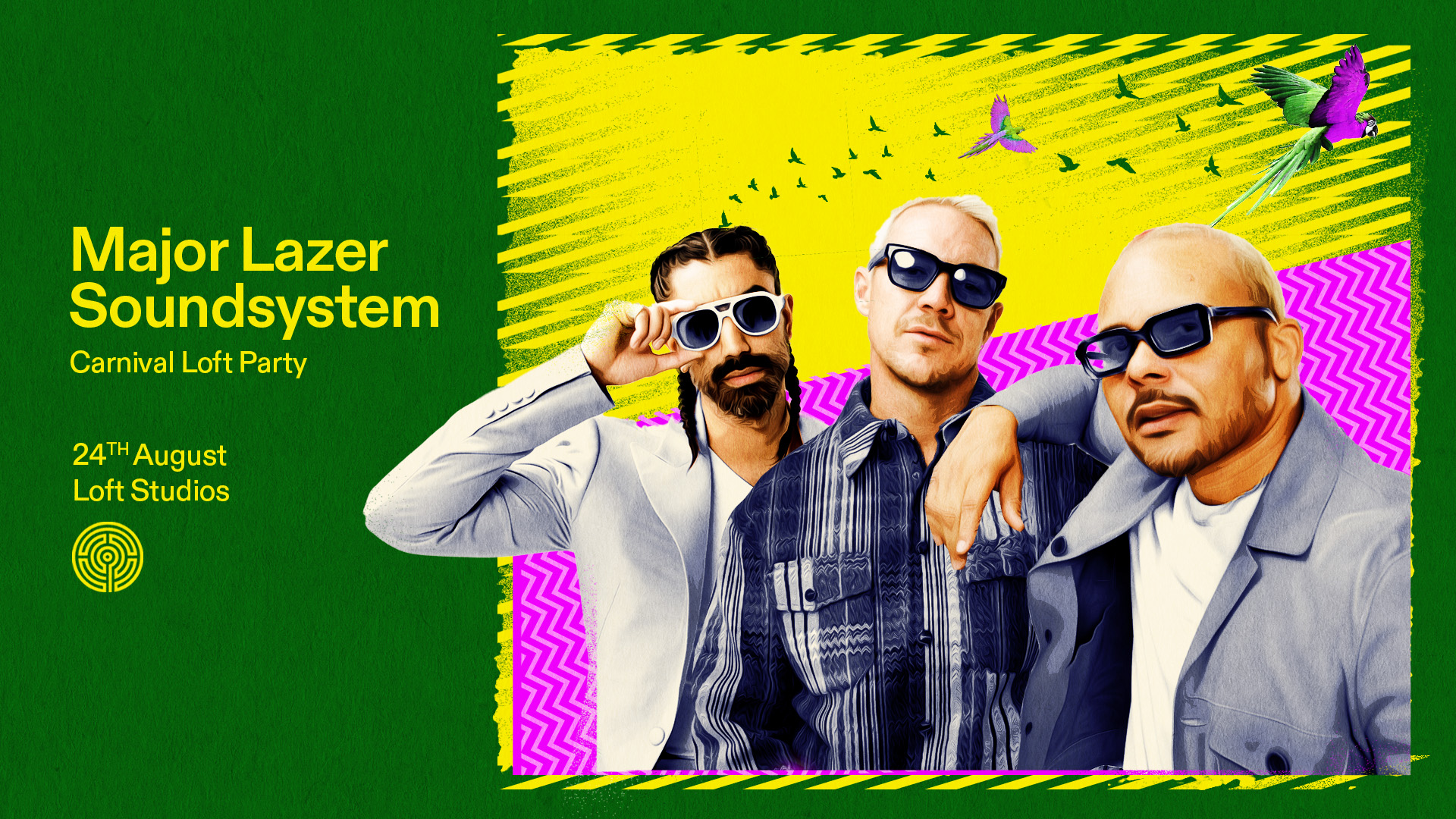 Major Lazer Soundsystem Carnival Loft Party - Loft Studios  - 24 Aug 2025