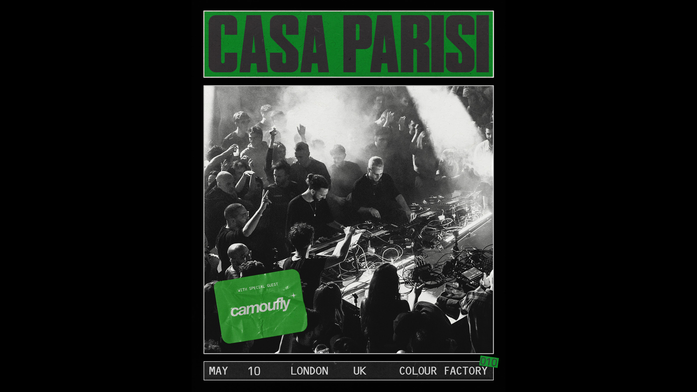 Casa PARISI 010 - The Colour Factory - 10 May 2025