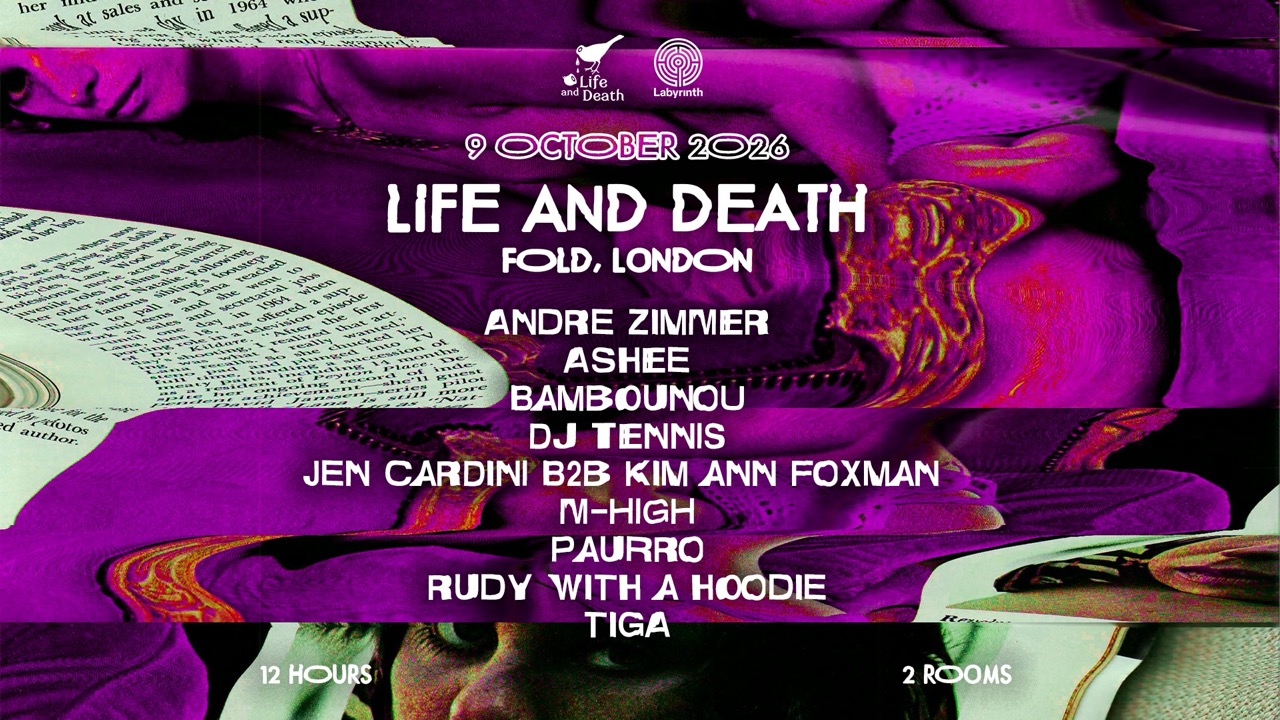Life And Death 12 hours at FOLD - FOLD - 09 Oct 2026