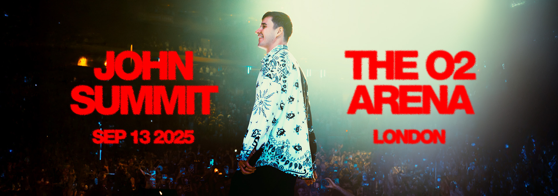 From Madison Square Garden to The O2, London.