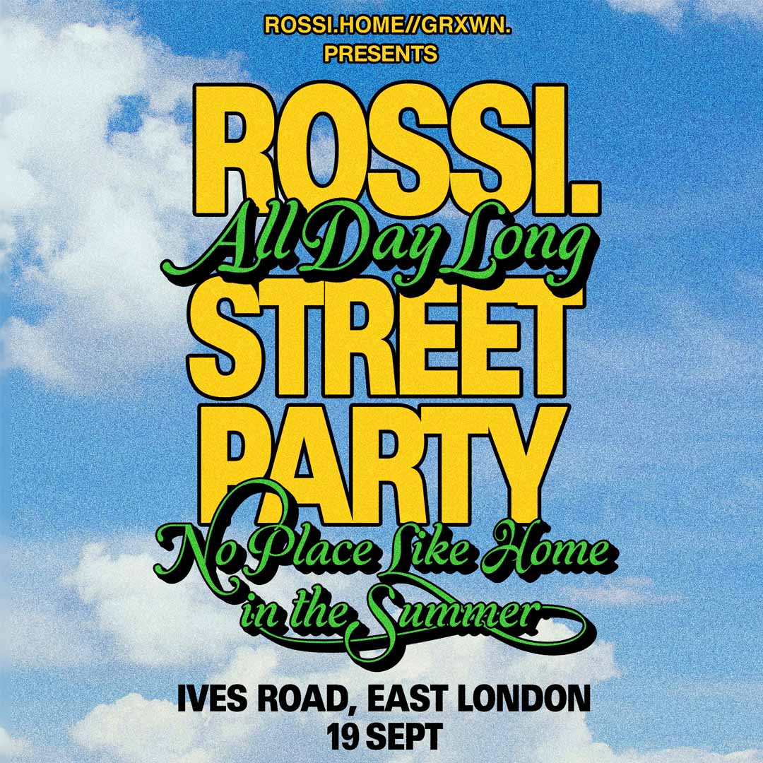 Rossi. All Day Long Street Party - Ives Road - 19 Sep 2026