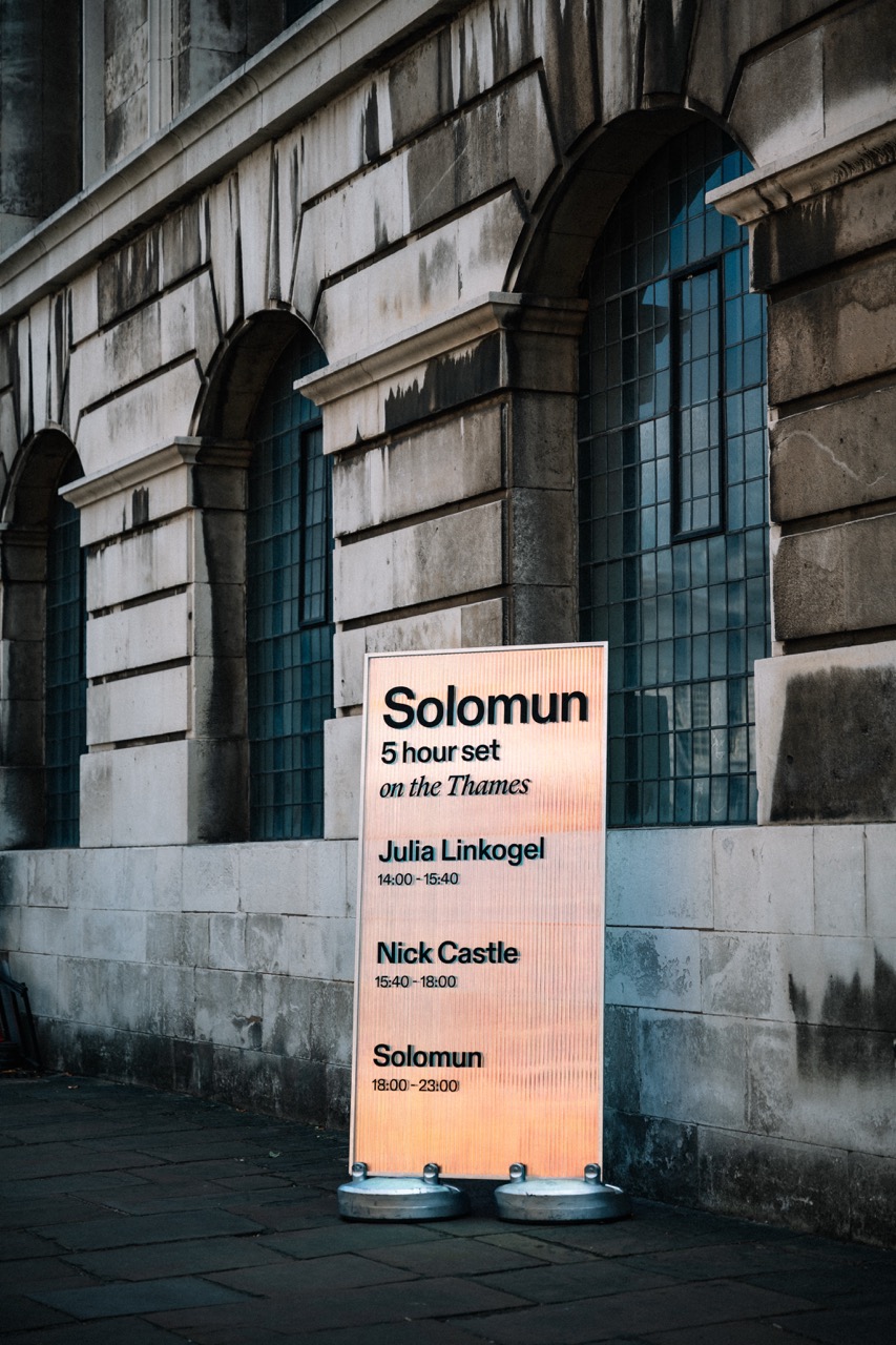 Solomun on the Thames