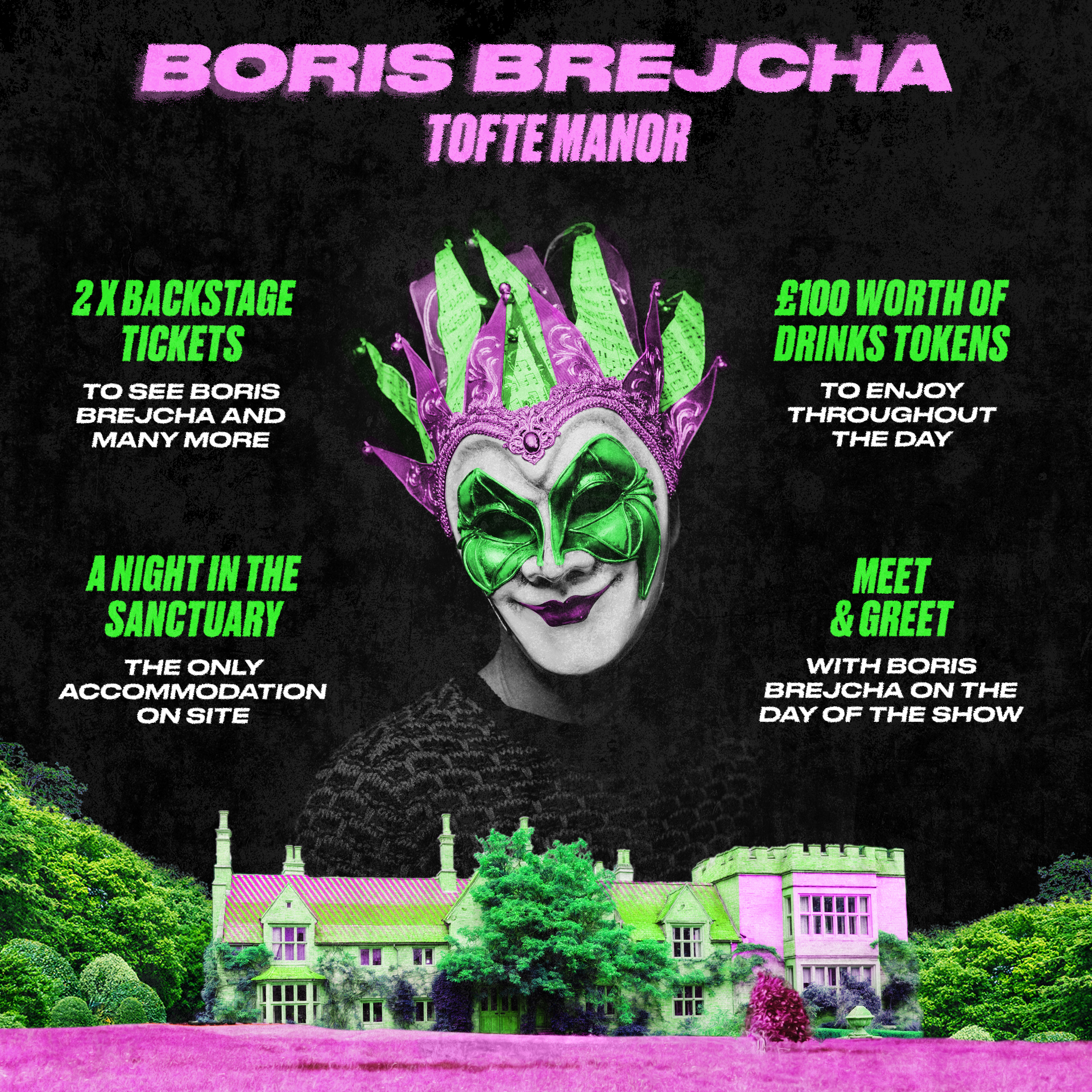 Boris Brejcha at Tofte Manor Competition - Tofte Manor Sanctuary  - 05 Jul 2025