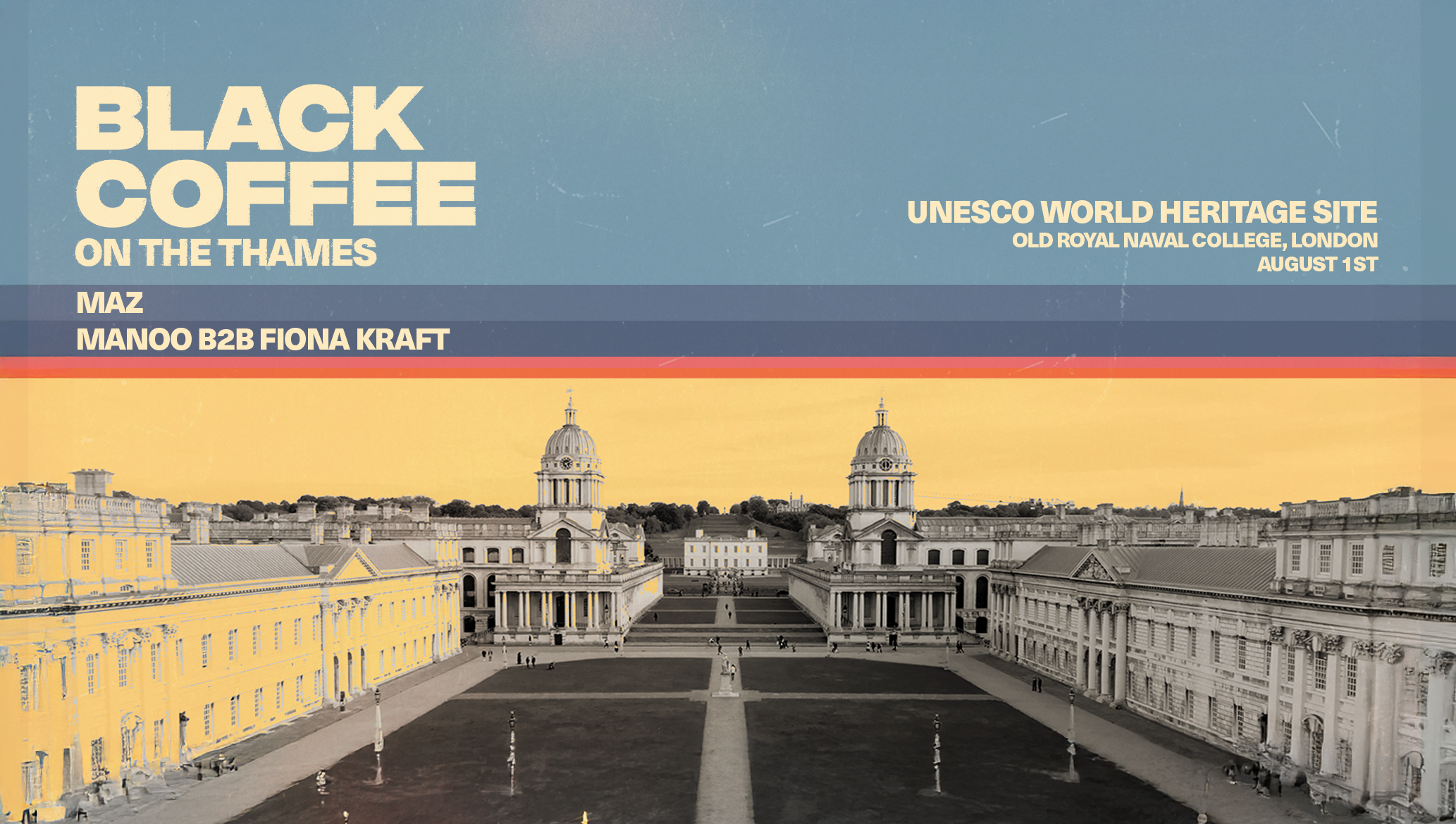 Black Coffee on the Thames - Old Royal Naval College - 01 Aug 2025