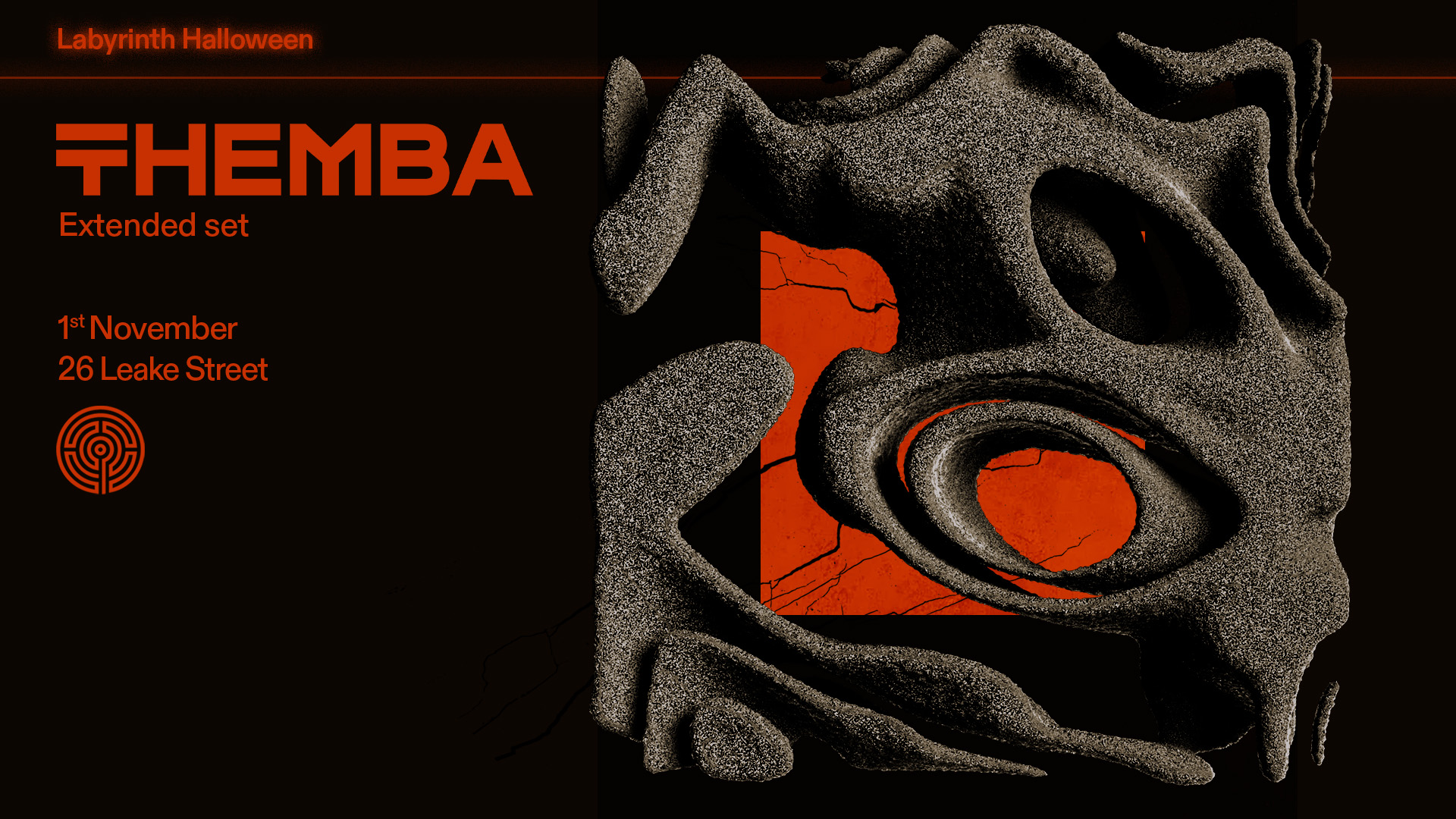 Labyrinth Halloween: THEMBA extended set  - 26 Leake Street - 01 Nov 2025