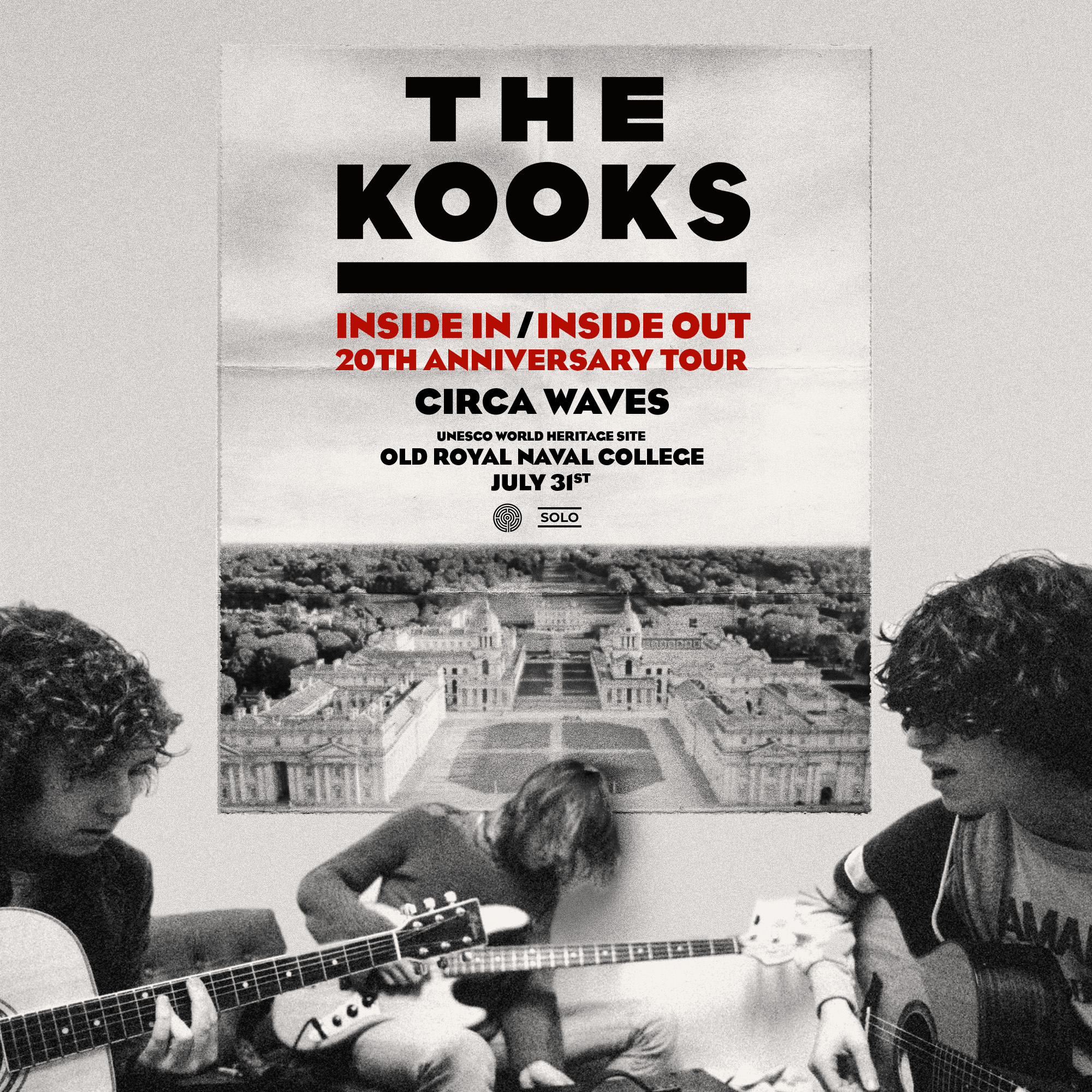 The Kooks Inside In / Inside Out 20 Year Anniversary London