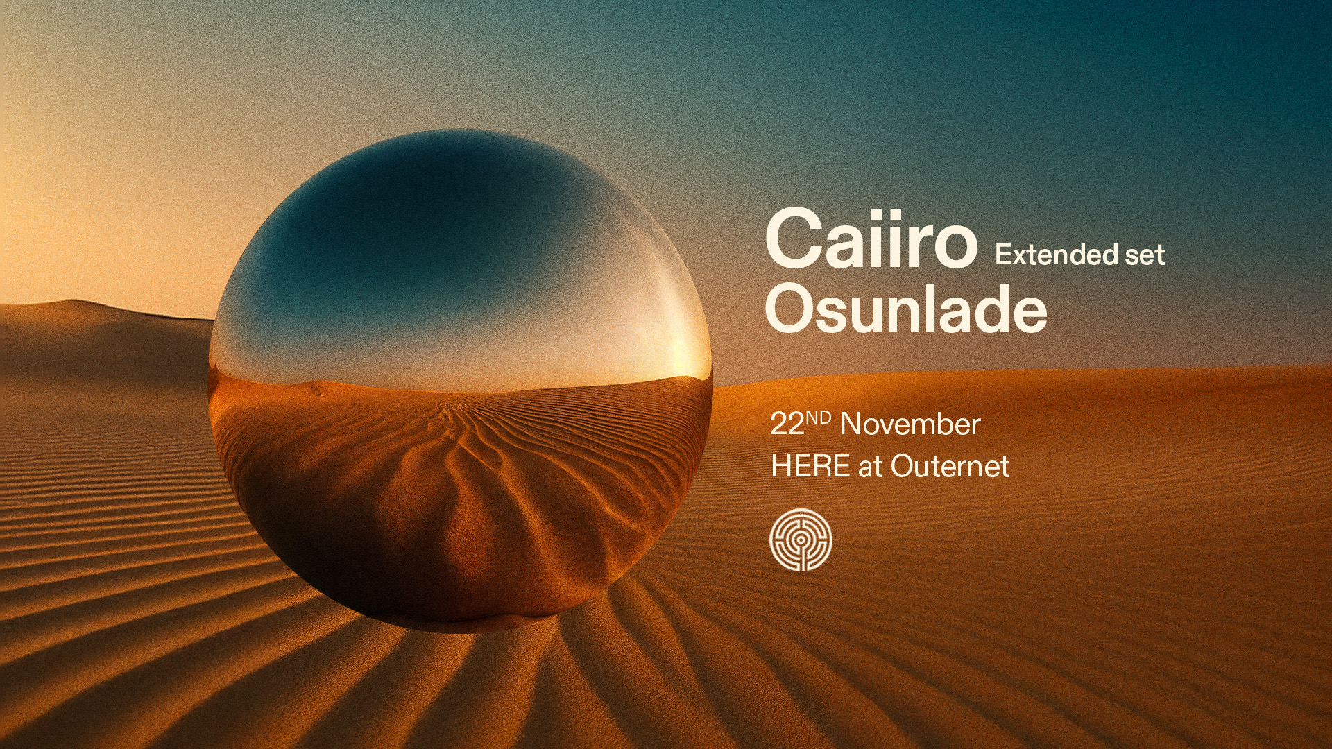 Caiiro extended set & Osunlade - HERE - 22 Nov 2025