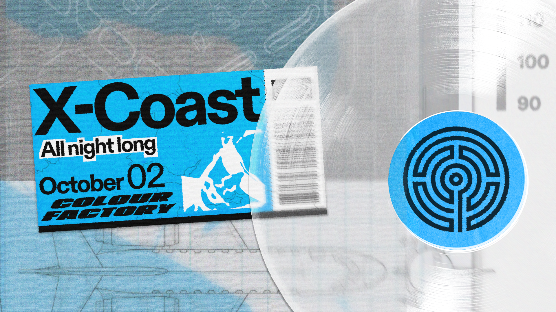 X-Coast All Night Long - Colour Factory - 02 Oct 2026