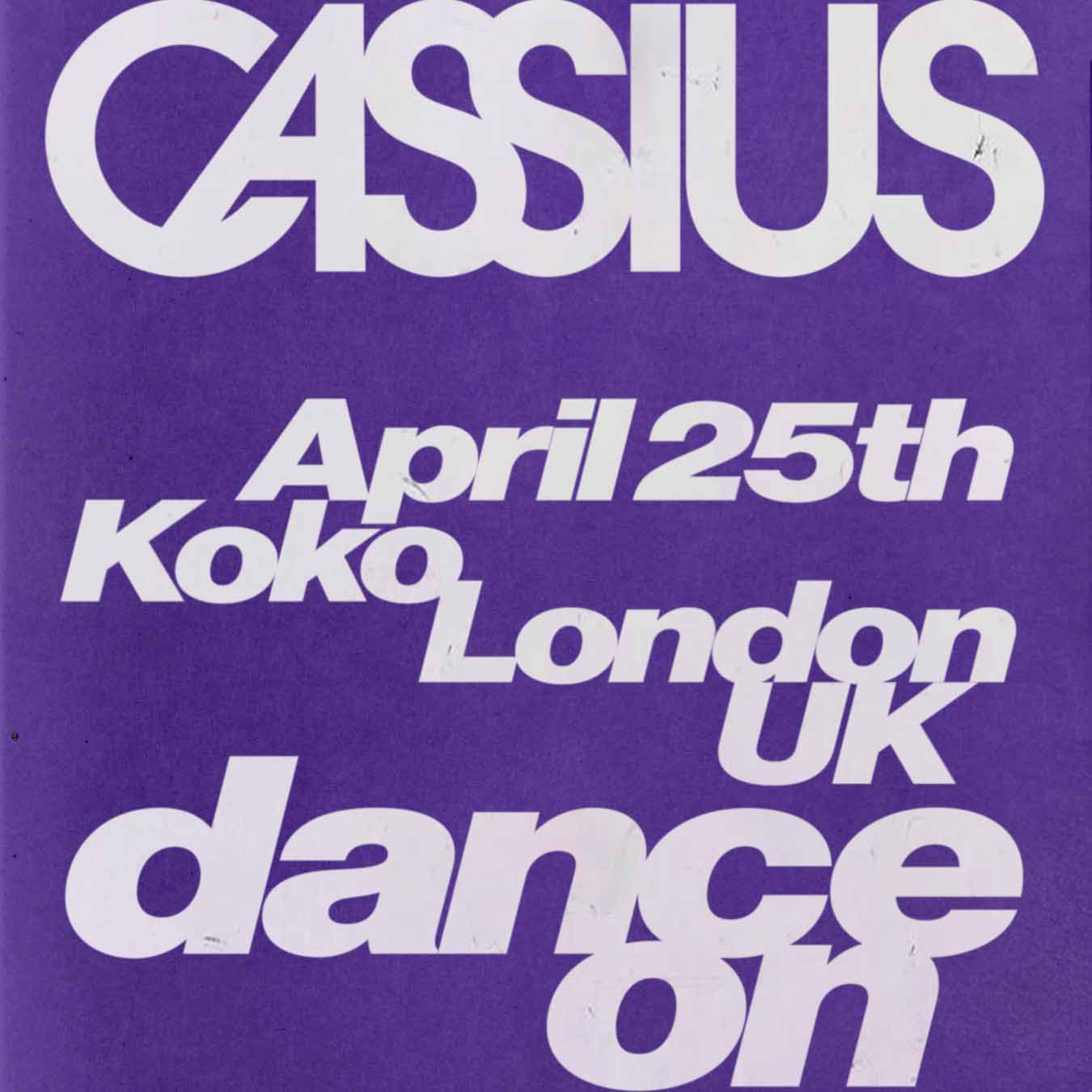Cassius Live  - Koko - 25 Apr 2026