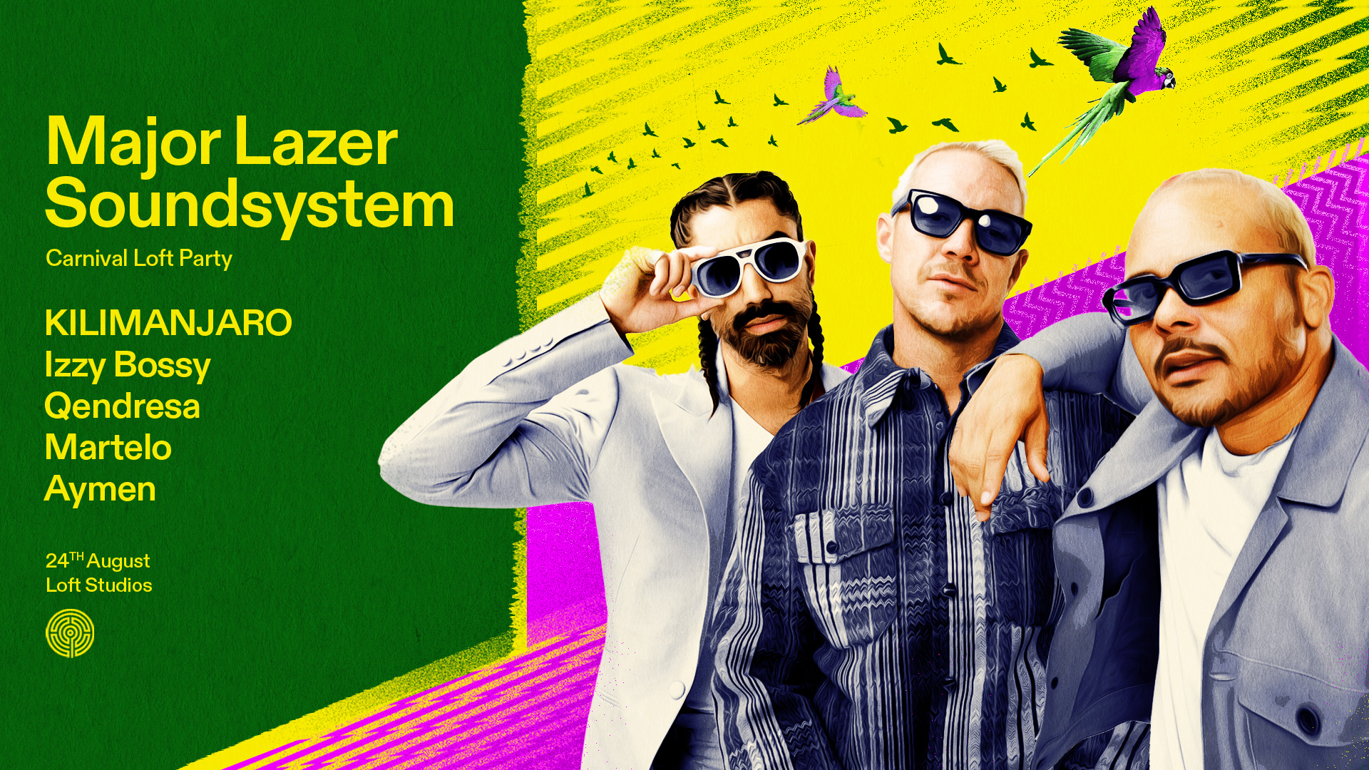Major Lazer Soundsystem Carnival Loft Party - Loft Studios - 24 Aug 2025