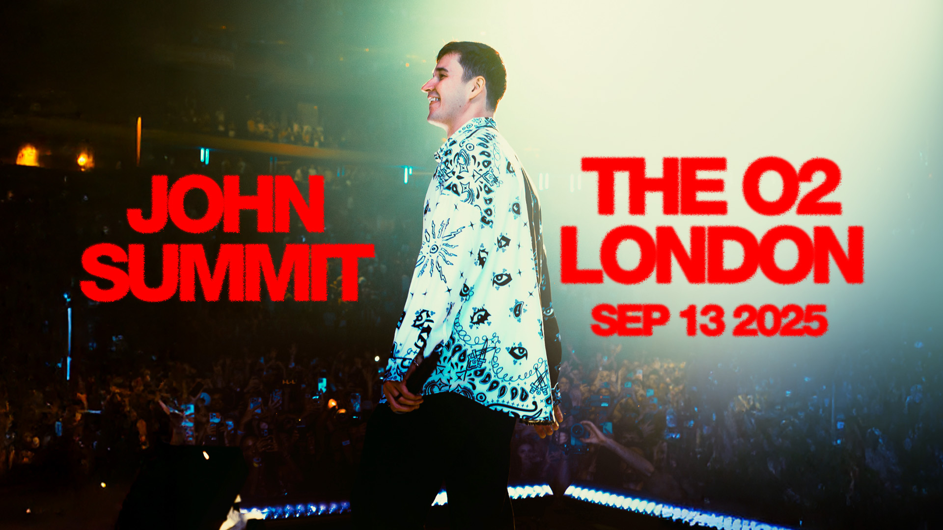 John Summit at The O2, London - The O2, London - 13 Sep 2025
