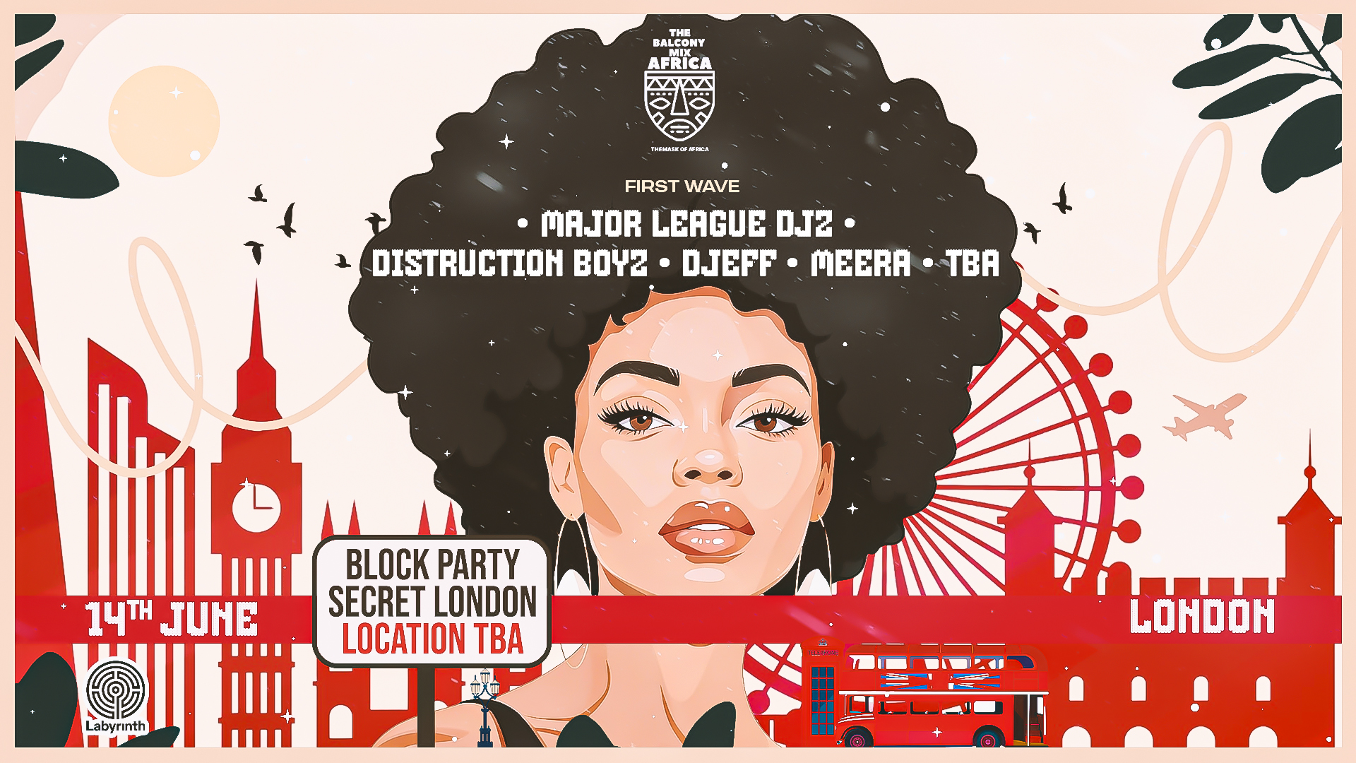 Major League DJz Balcony Mix Block Party - 14 Jun 2026