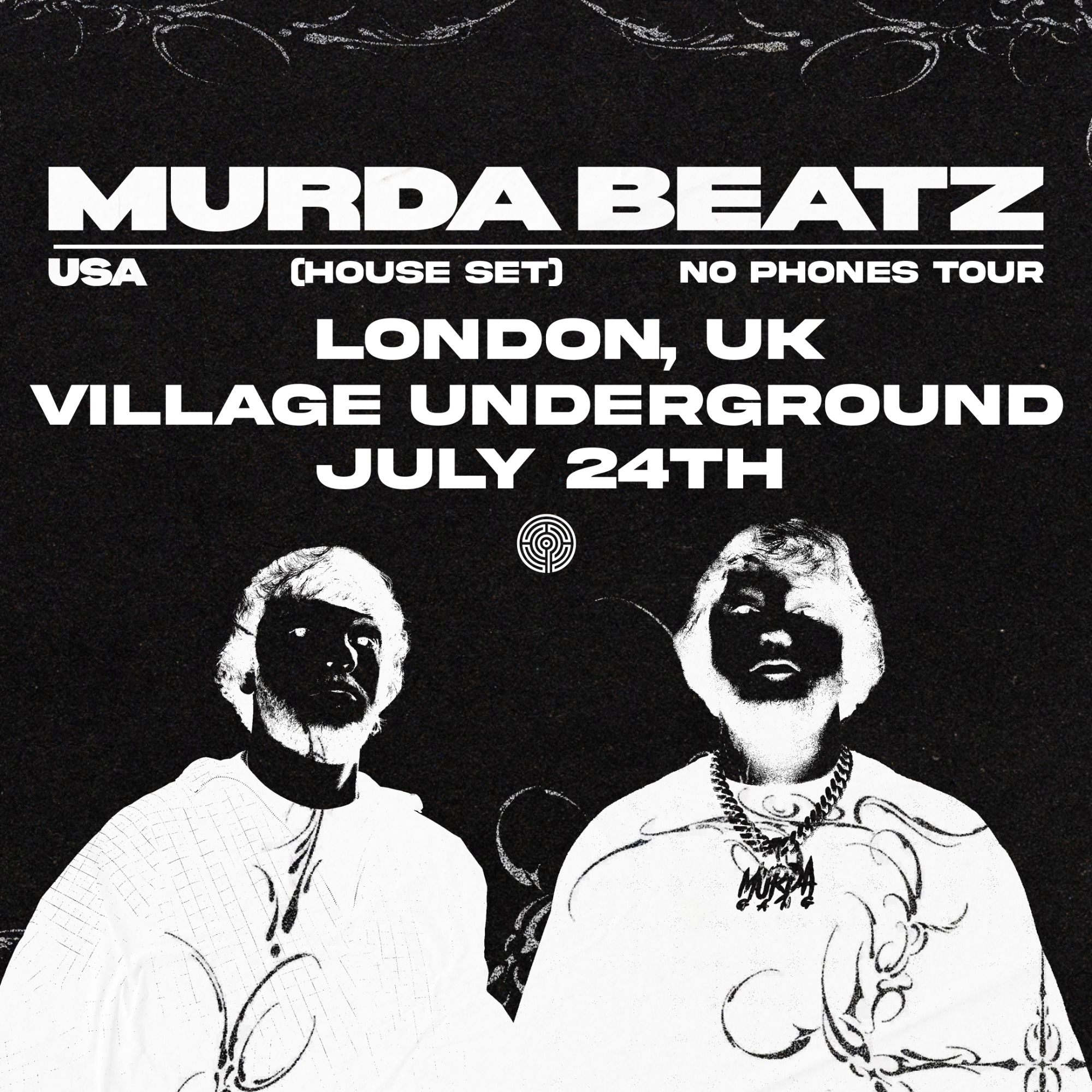 Murda Beatz No Phones Tour - Village Underground - 24 Jul 2026