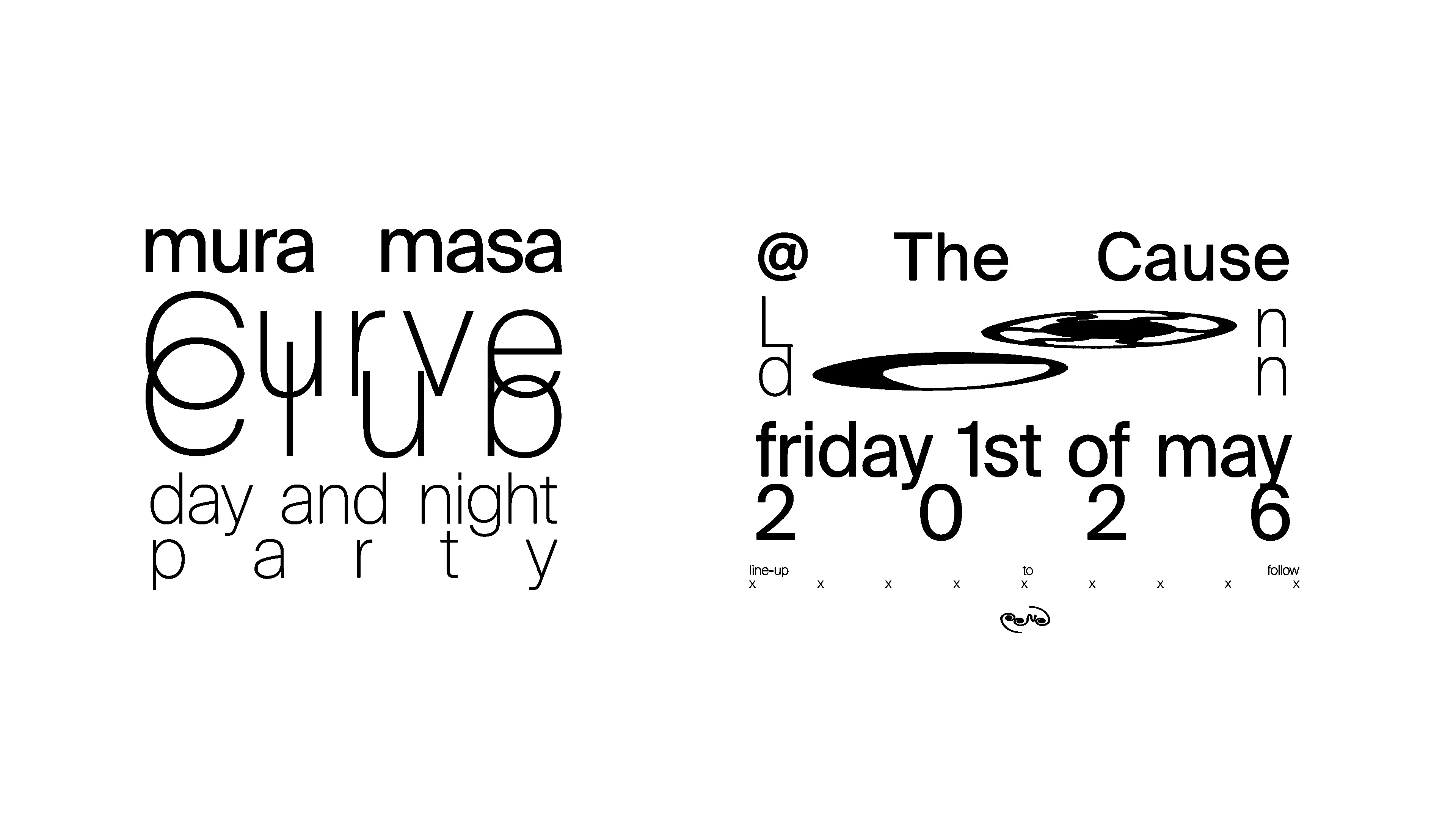 Mura Masa Curates The Cause  - The Cause - dock road - 01 May 2026