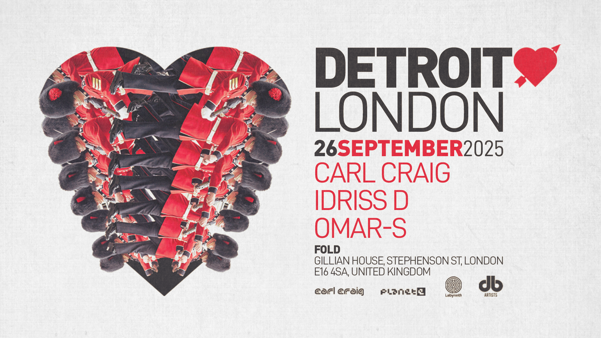 Detroit Love London - Fold - 26 Sep 2025