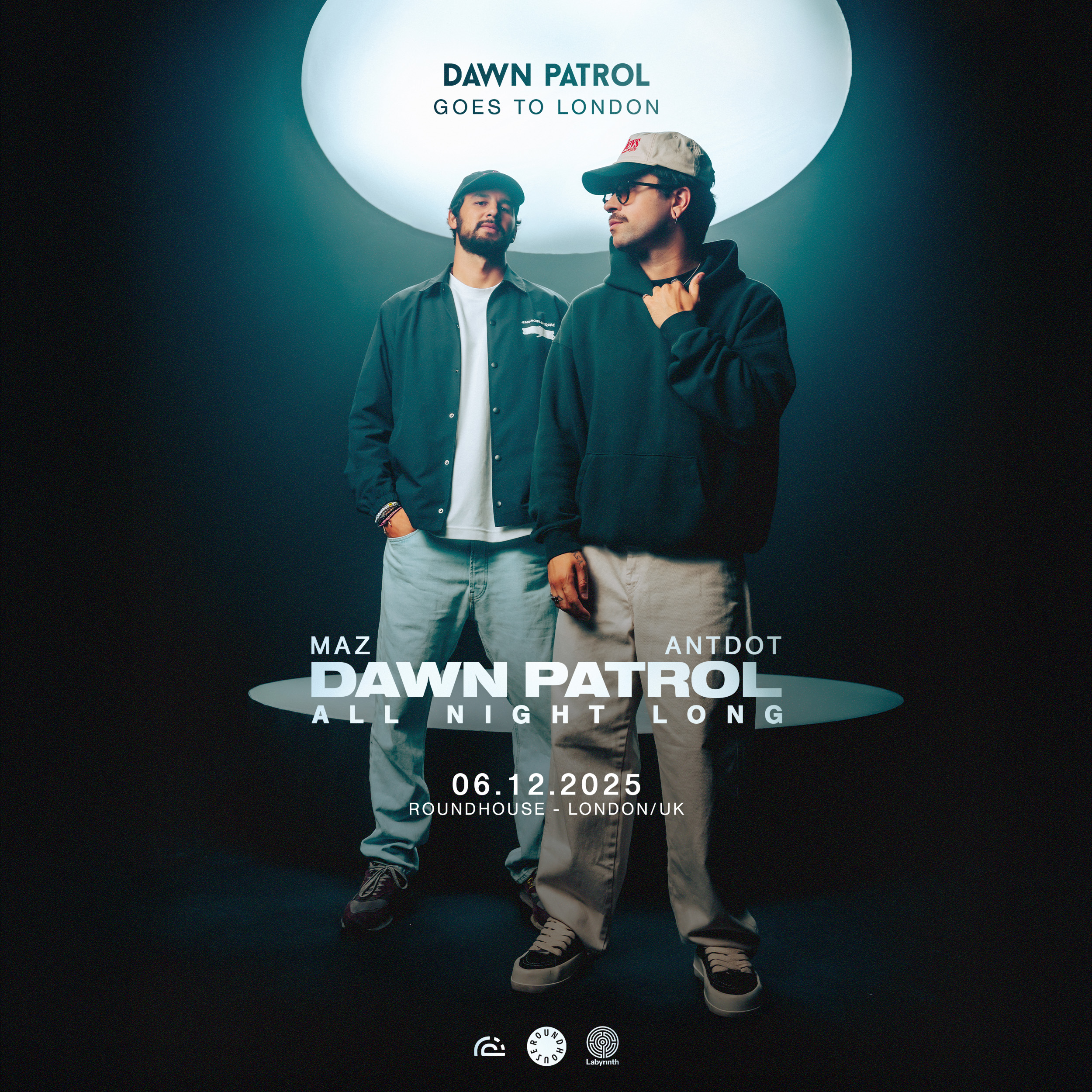 Dawn Patrol: Maz & Antdot all night long  - Roundhouse - 06 Dec 2025
