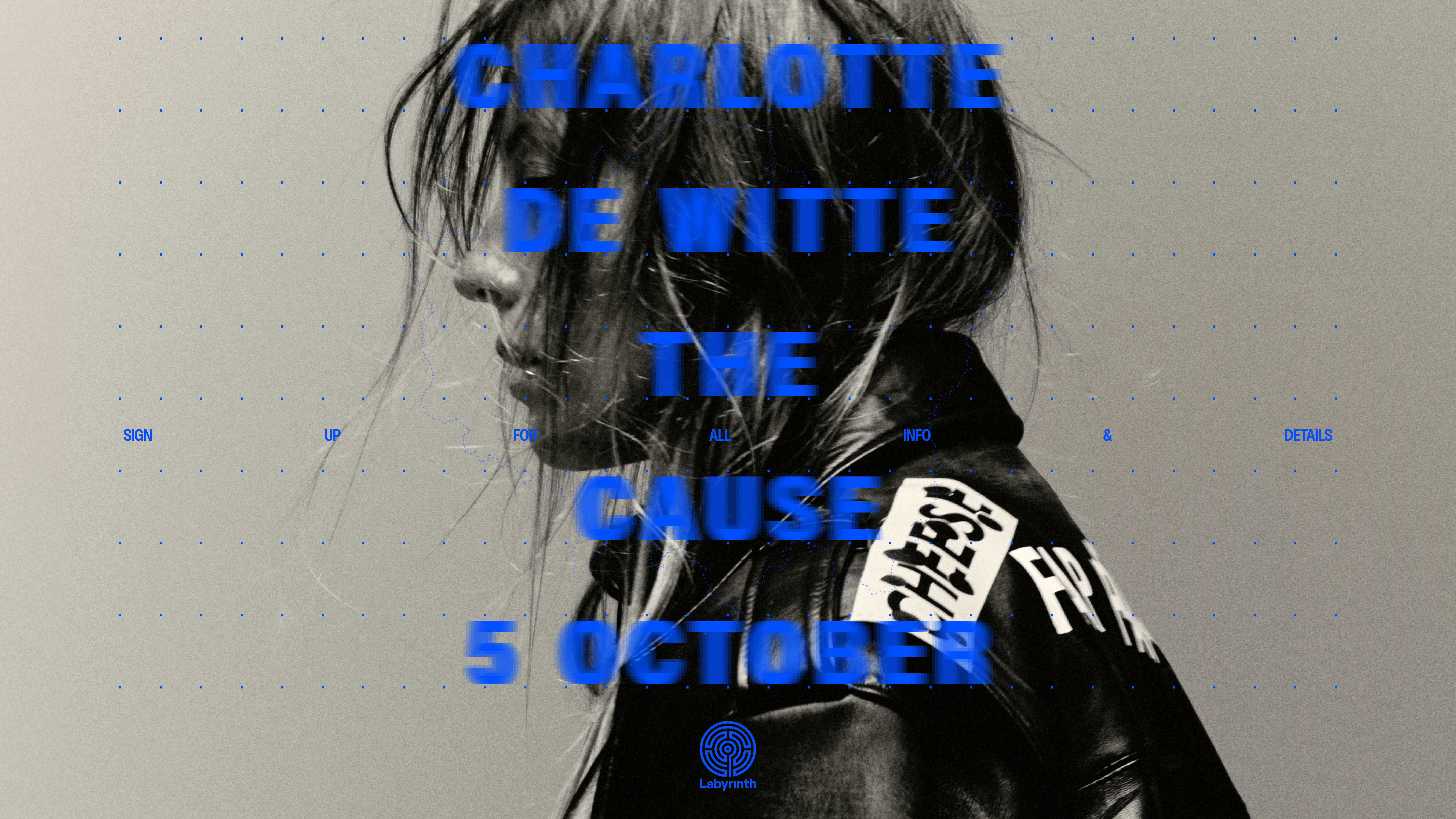 Charlotte de Witte at The Cause Courtyard  - The Cause - dock road - 05 Oct 2025