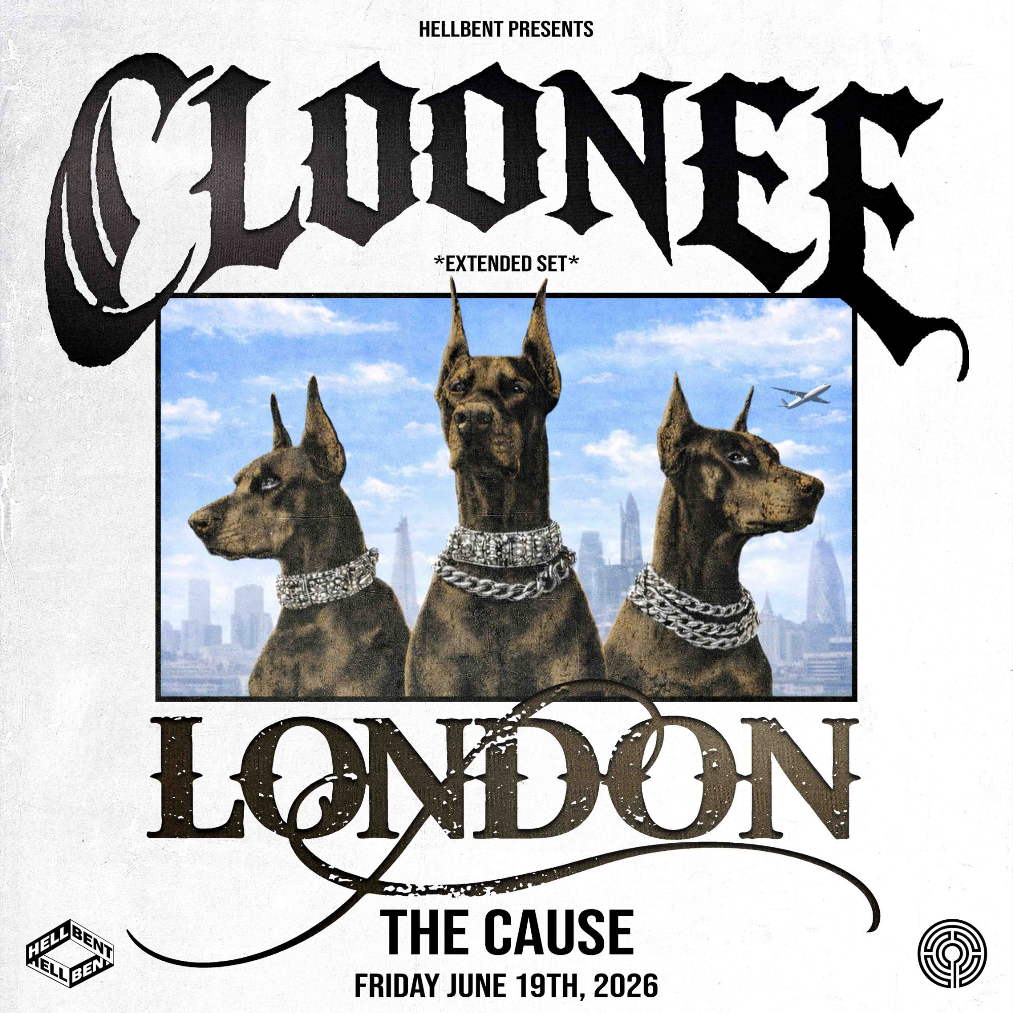 Cloonee presents Hellbent - The Cause - dock road - 19 Jun 2026