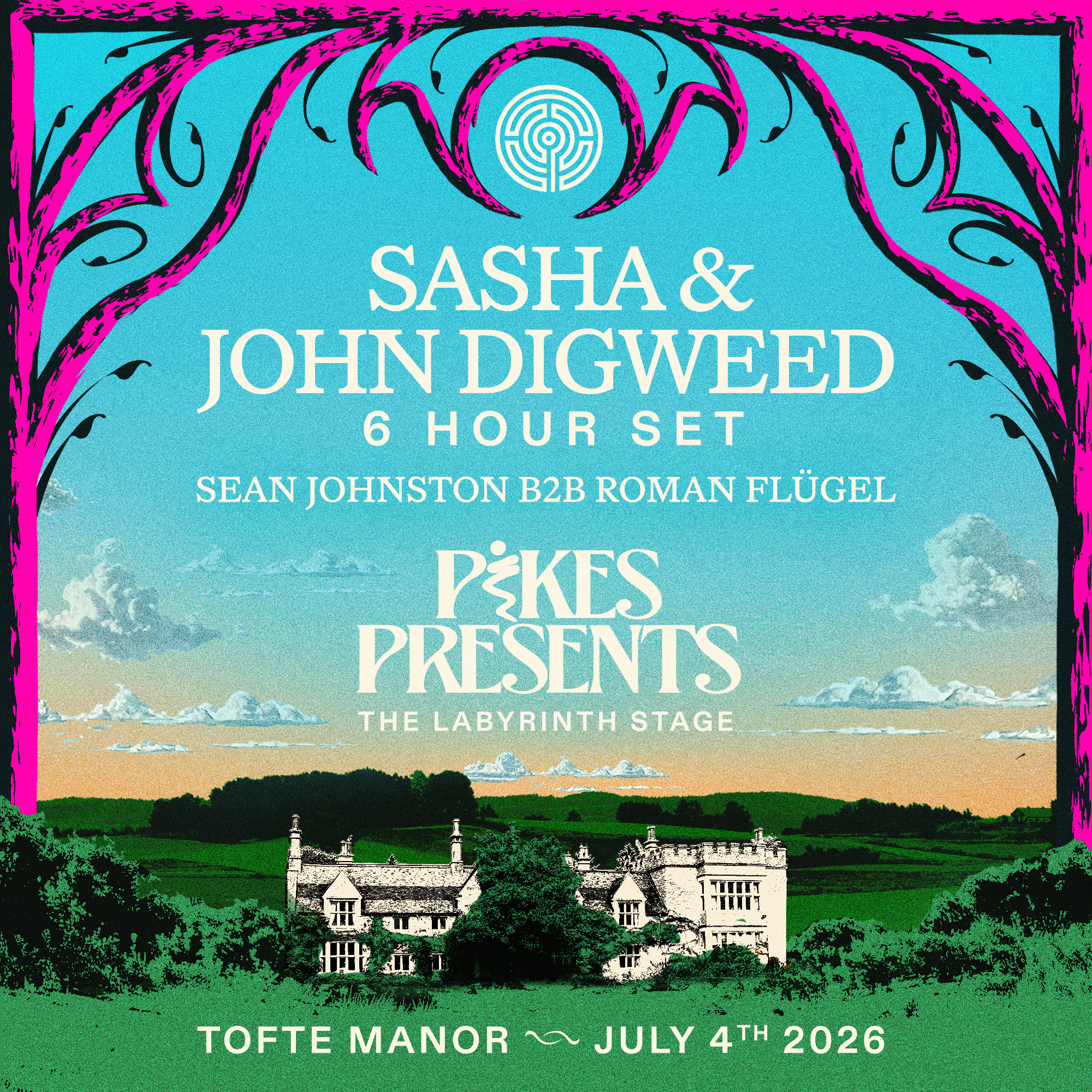 Pikes Presents curate the Labyrinth Stage