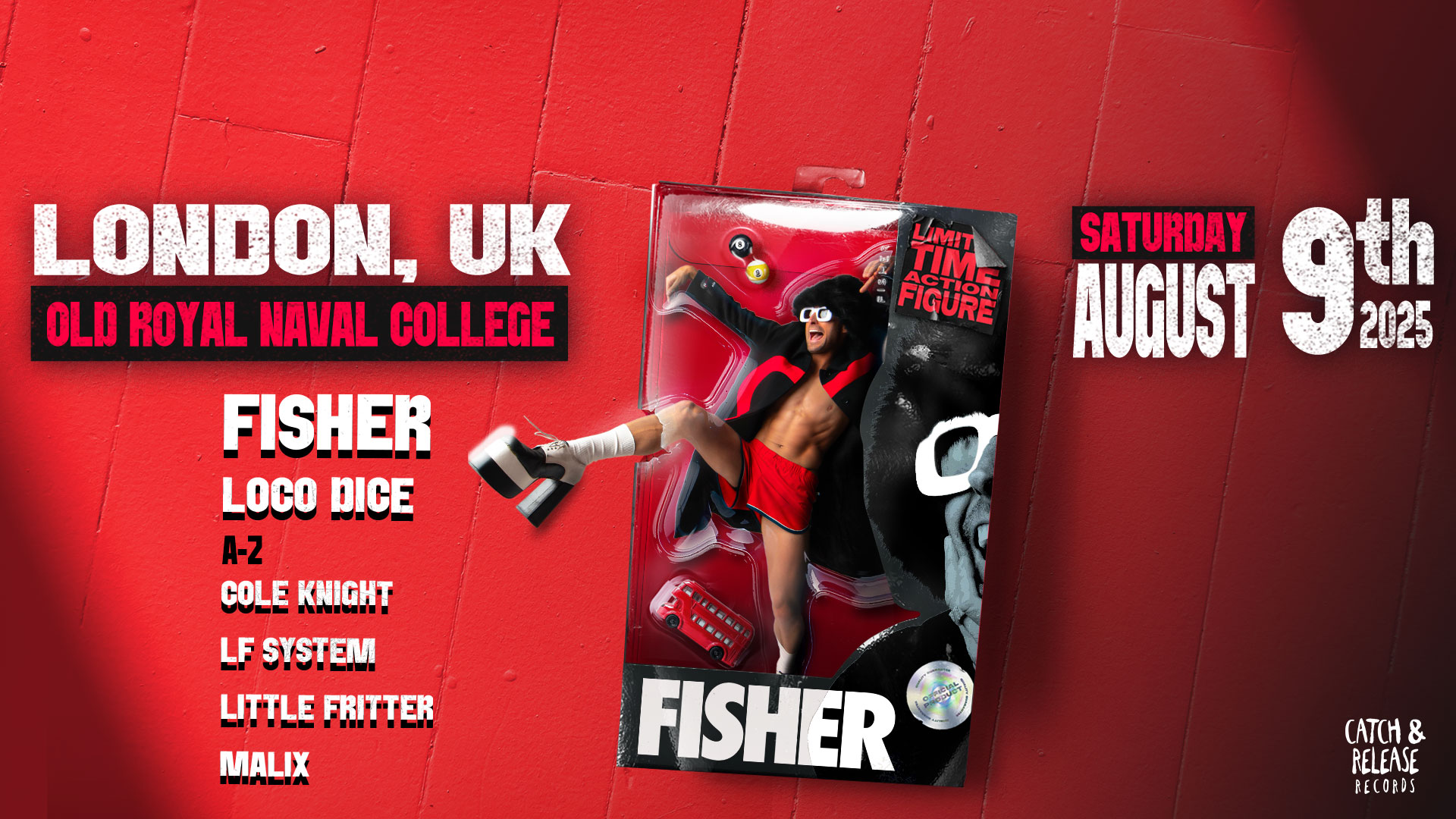 FISHER London - Old Royal Naval College - 09 Aug 2025